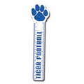 8" Ruler W/ Paw Print End